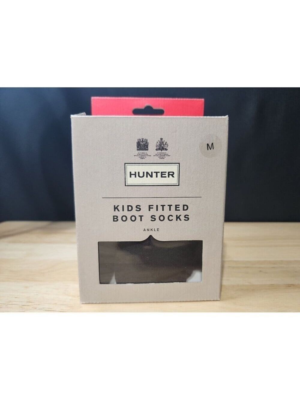 Hunter Fitted Boot Kids Socks Ankle size M
